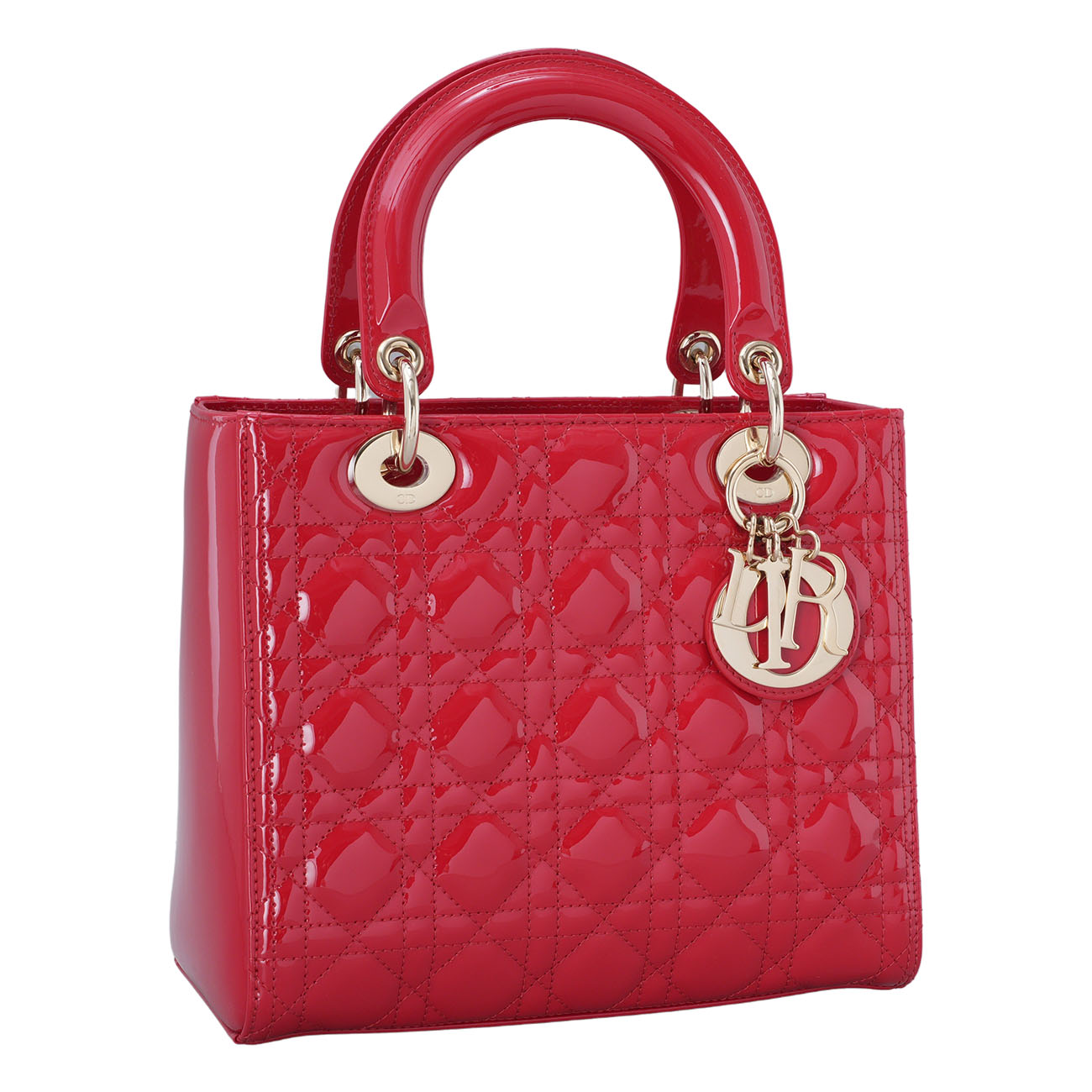 CHRISTIAN DIOR(USED)크리스찬디올 페이던트 레이디디올 미듐